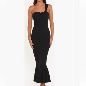 Petal & Pup Black Strapless Dress
